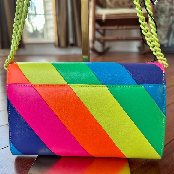 Kurt Geiger London Brixton Leather Shoulder/Crossbody. NWOT - Picture 4 of 16